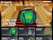 Tablet Screenshot of bowlwithbrunswick.com